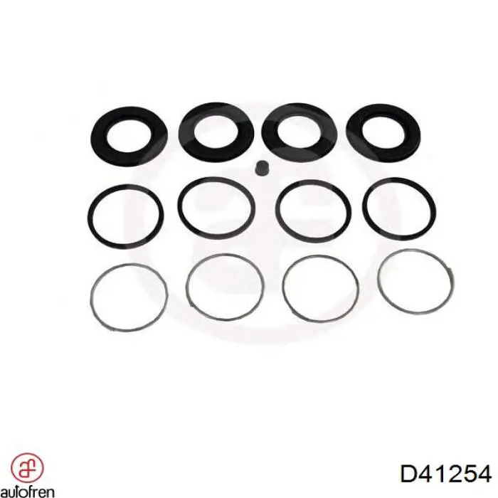Zestaw naprawczy zacisku hamulcowego przedniego Autofren D41254 cena, od 10,51 USD