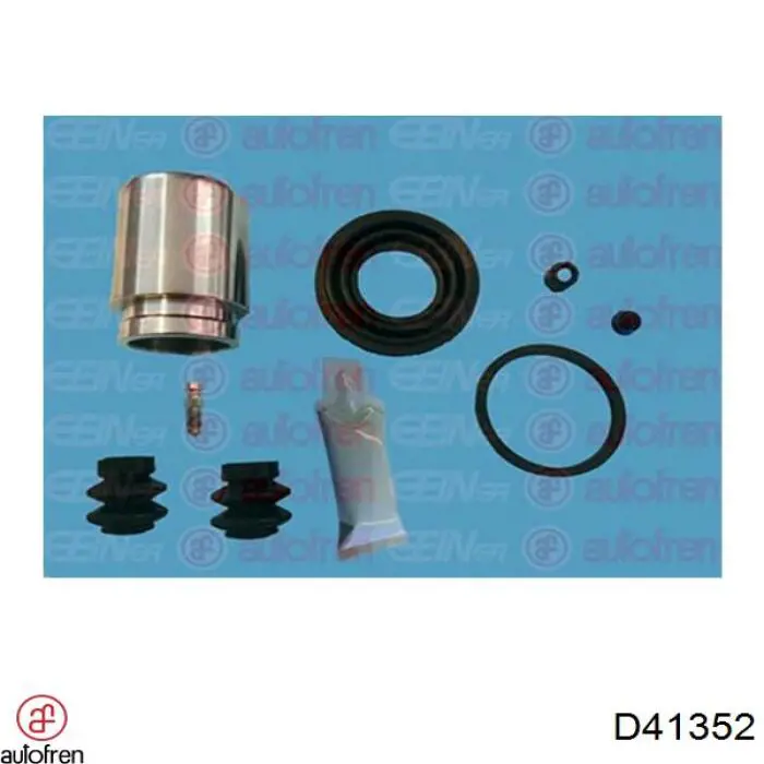 Do koszyka D41352 Autofren Zestaw naprawczy zacisku hamulcowego przedniego