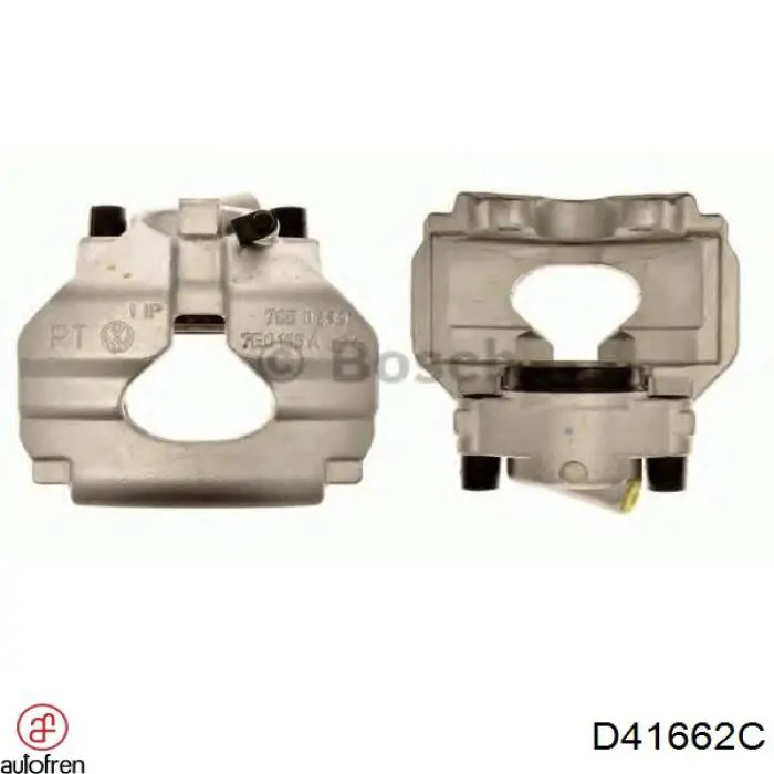 Do koszyka D41662C Autofren Zestaw naprawczy zacisku hamulcowego przedniego
