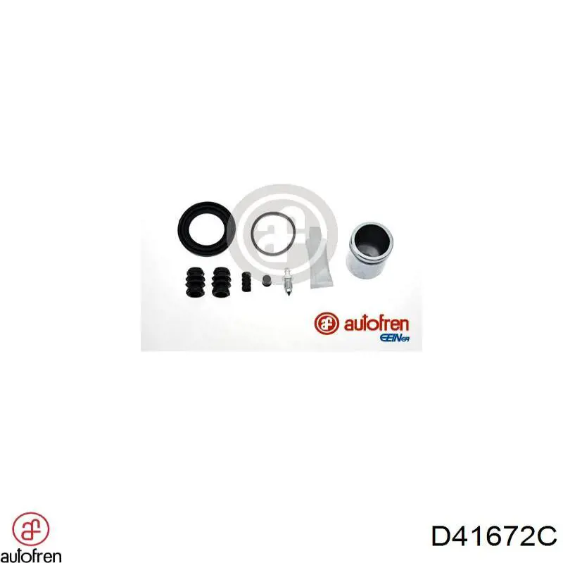 Zestaw naprawczy zacisku hamulcowego tylnego Autofren D41672C cena, od 16,73 USD