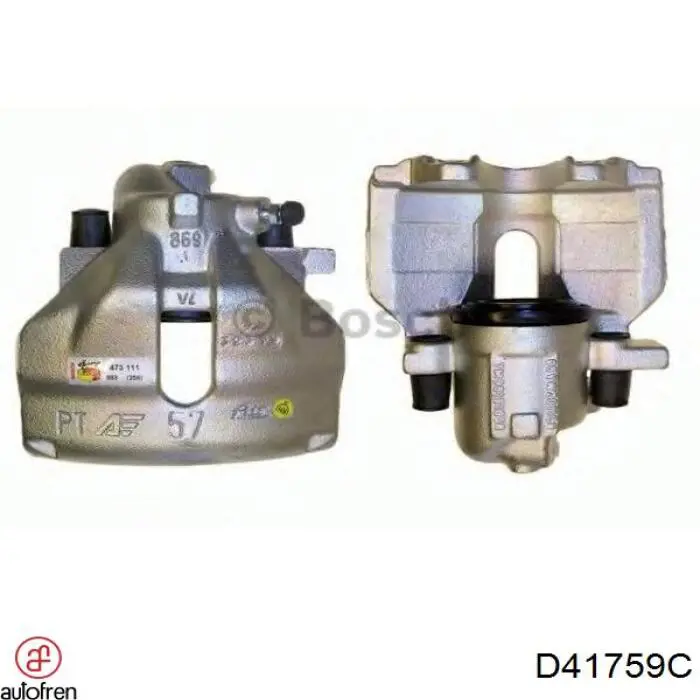 Zestaw naprawczy zacisku hamulcowego przedniego Autofren D41759C cena, od 19,53 USD