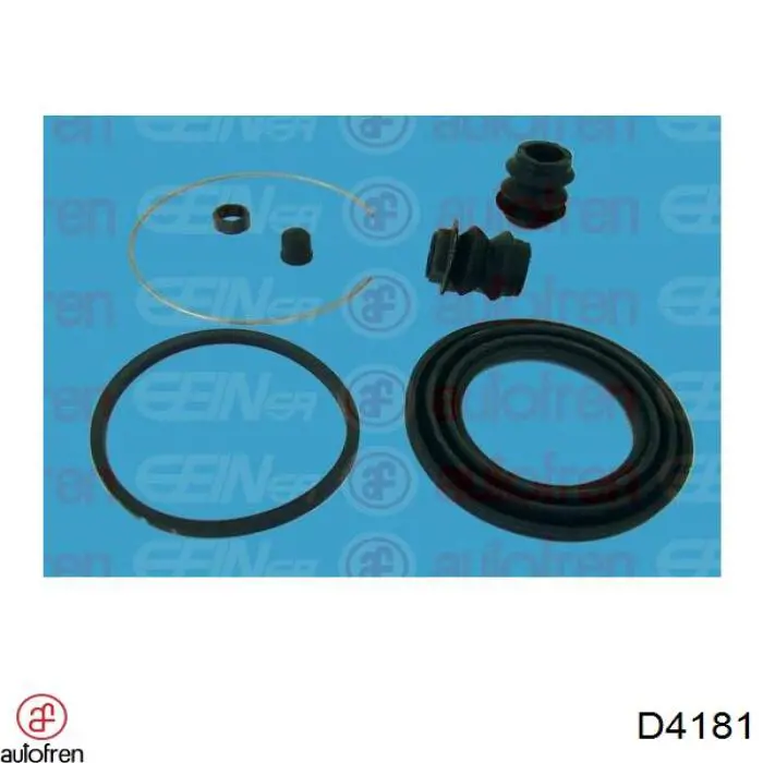 Zestaw naprawczy zacisku hamulcowego przedniego Autofren D4181 cena, od 9,69 USD