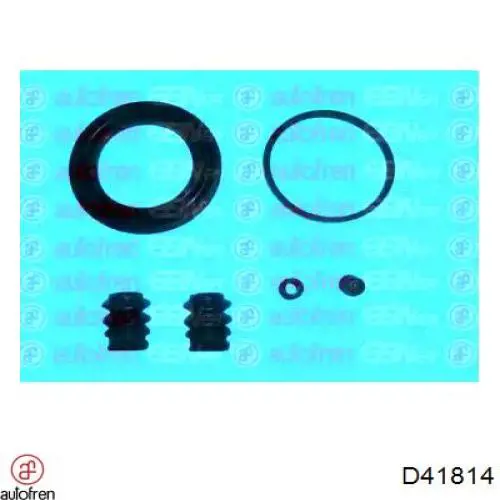 Zestaw naprawczy zacisku hamulcowego przedniego Autofren D41814 cena, od 10,63 USD