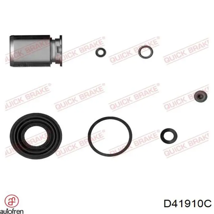 D41910C Autofren Zestaw naprawczy zacisku hamulcowego tylnego
