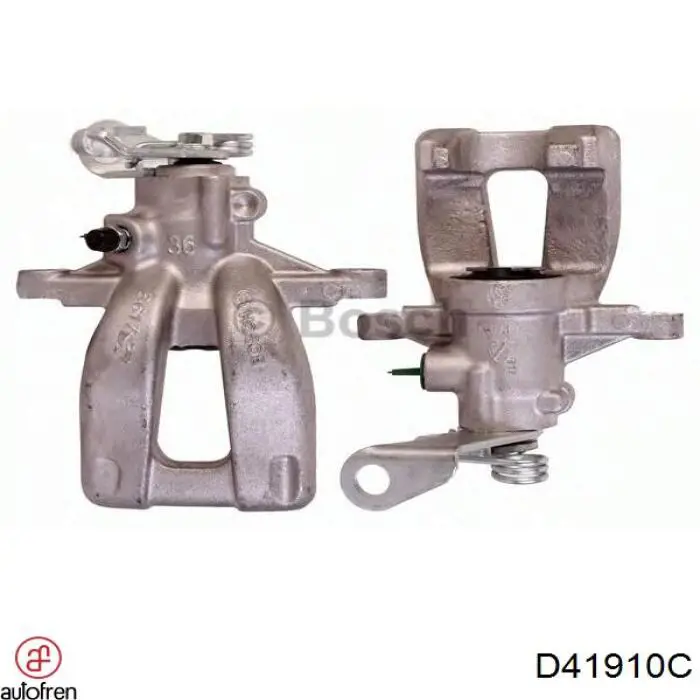 Zestaw naprawczy zacisku hamulcowego tylnego Autofren D41910C cena, od 20,48 USD