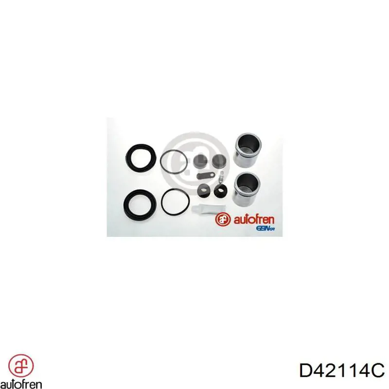 Zestaw naprawczy zacisku hamulcowego przedniego Autofren D42114C cena, od 33,41 USD