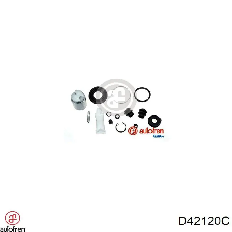 Zestaw naprawczy zacisku hamulcowego tylnego Autofren D42120C cena, od 22,76 USD