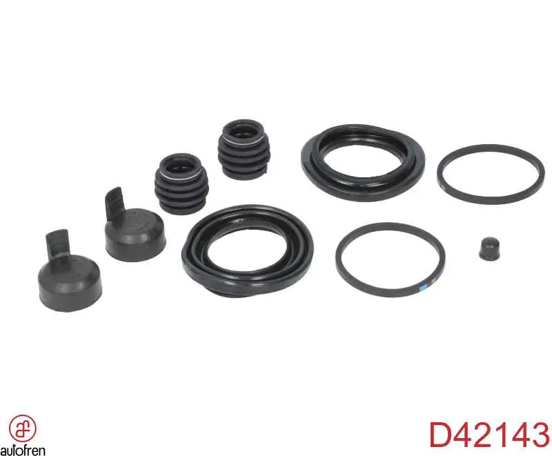 Zestaw naprawczy zacisku hamulcowego przedniego Autofren D42143 cena, od 10,39 USD