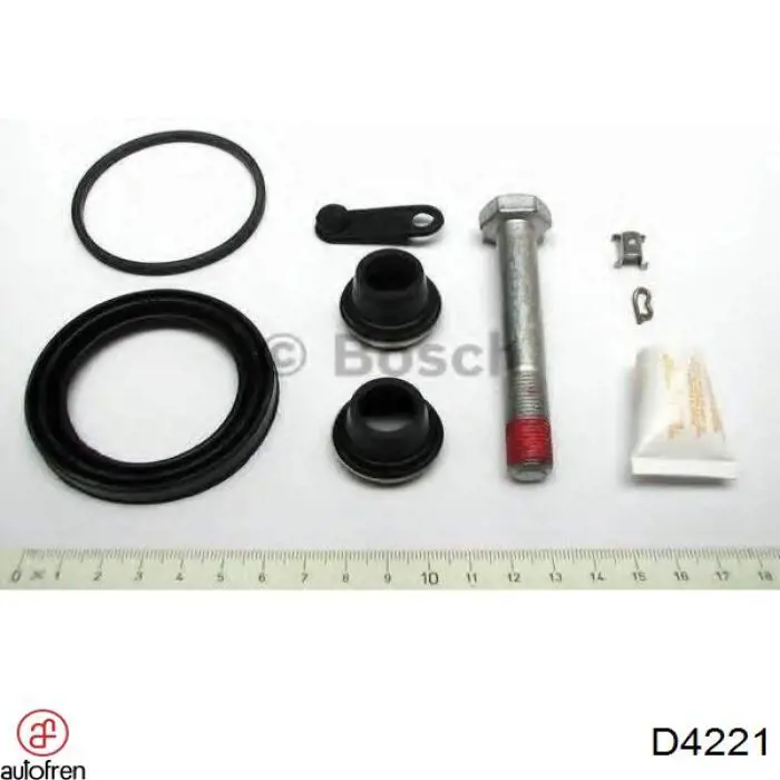 Zestaw naprawczy zacisku hamulcowego przedniego Autofren D4221 cena, od 11,04 USD