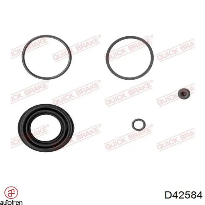 8V0698671A VAG Zestaw naprawczy zacisku hamulcowego tylnego