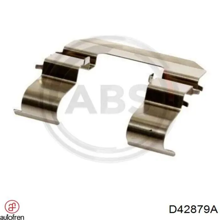 Zestaw sprężynek do mocowania klocków tarczowych przednich Autofren D42879A cena, od 7,57 USD