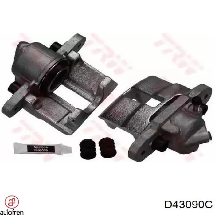 Zestaw naprawczy zacisku hamulcowego przedniego Autofren D43090C cena, od 16,25 USD