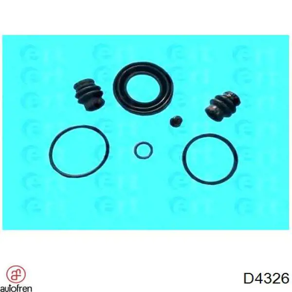 Do koszyka D4326 Autofren Zestaw naprawczy zacisku hamulcowego tylnego