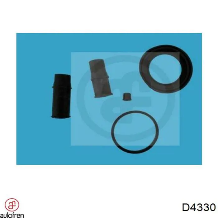 Zestaw naprawczy zacisku hamulcowego przedniego Autofren D4330 cena, od 6,96 USD