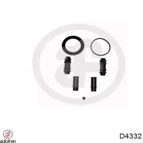 Zestaw naprawczy zacisku hamulcowego przedniego Autofren D4332 cena, od 23,75 USD