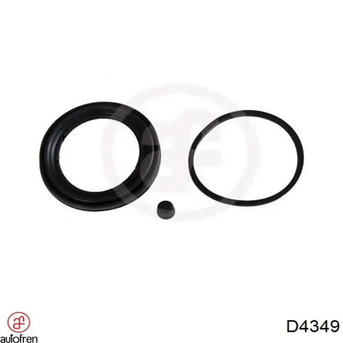 Zestaw naprawczy zacisku hamulcowego przedniego Autofren D4349 cena, od 6,24 USD