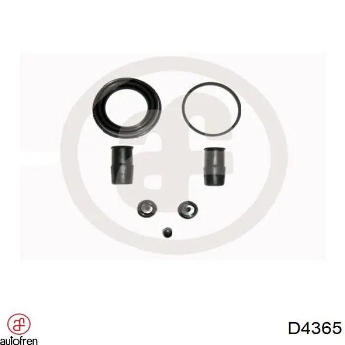 Zestaw naprawczy zacisku hamulcowego przedniego Autofren D4365 cena, od 11,52 USD