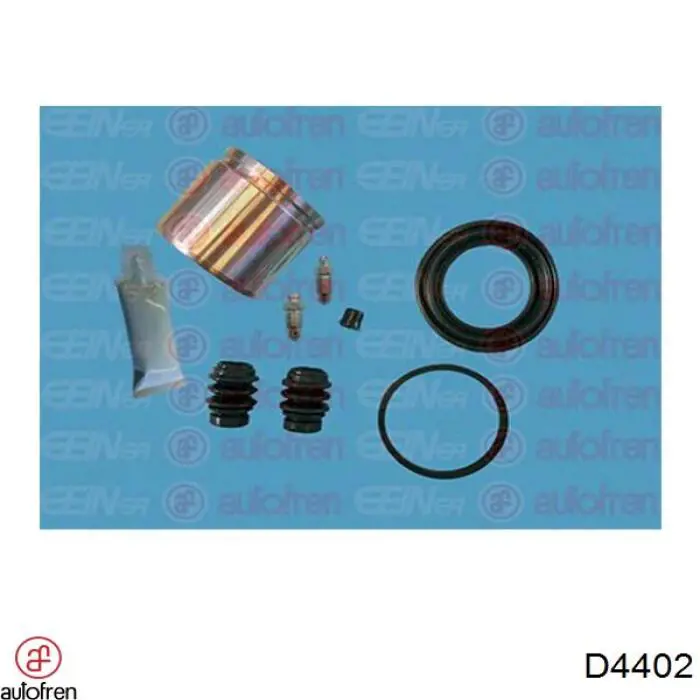 Zestaw naprawczy zacisku hamulcowego przedniego Autofren D4402 cena, od 6,80 USD
