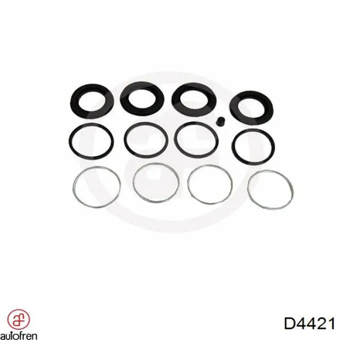 Zestaw naprawczy zacisku hamulcowego przedniego Autofren D4421 cena, od 11,00 USD