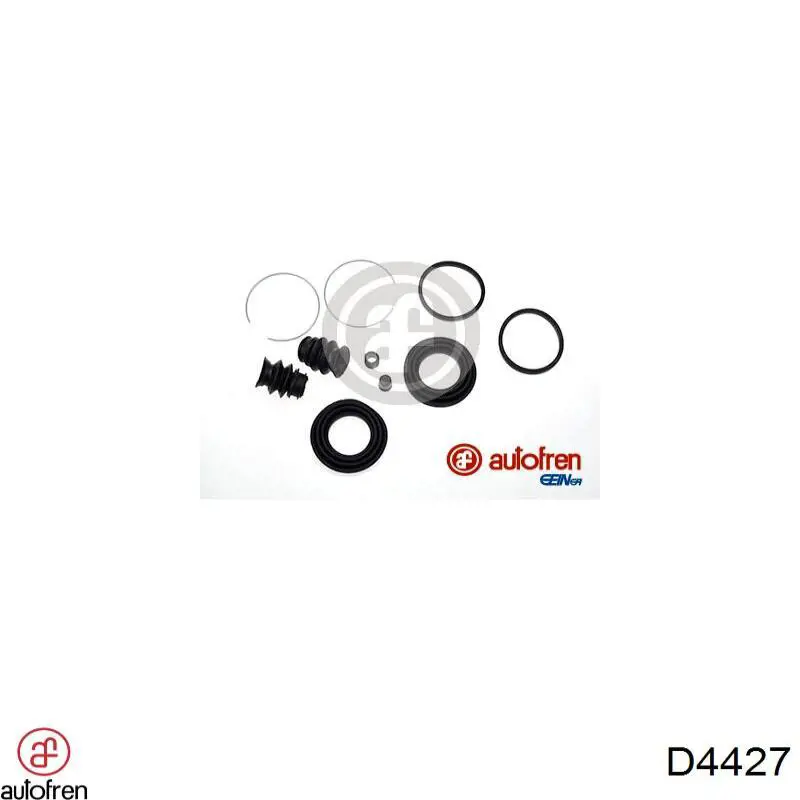 Zestaw naprawczy zacisku hamulcowego przedniego Autofren D4427 cena, od 8,82 USD
