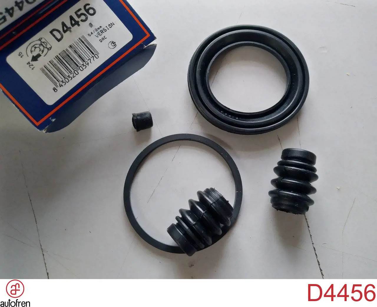Zestaw naprawczy zacisku hamulcowego przedniego Autofren D4456 cena, od 7,41 USD
