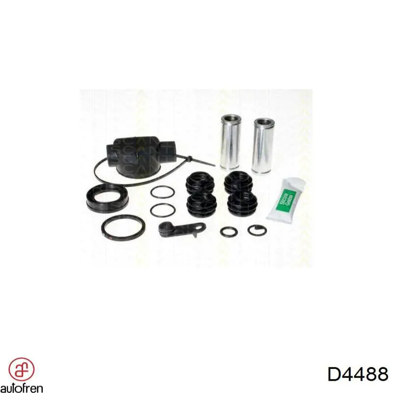 Zestaw naprawczy zacisku hamulcowego tylnego Autofren D4488 cena, od 14,87 USD