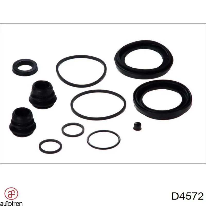 Zestaw naprawczy zacisku hamulcowego przedniego Autofren D4572 cena, od 14,01 USD