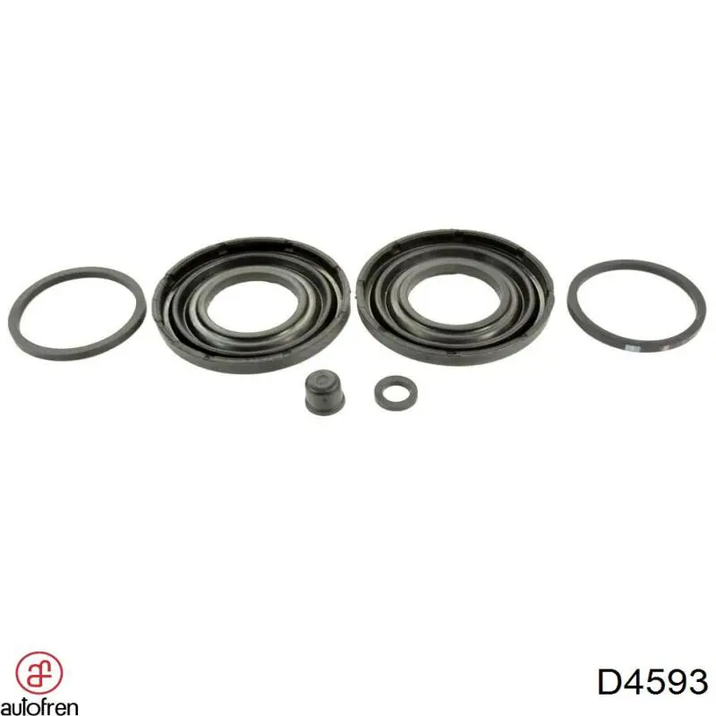 Zestaw naprawczy zacisku hamulcowego tylnego Autofren D4593 cena, od 9,92 USD