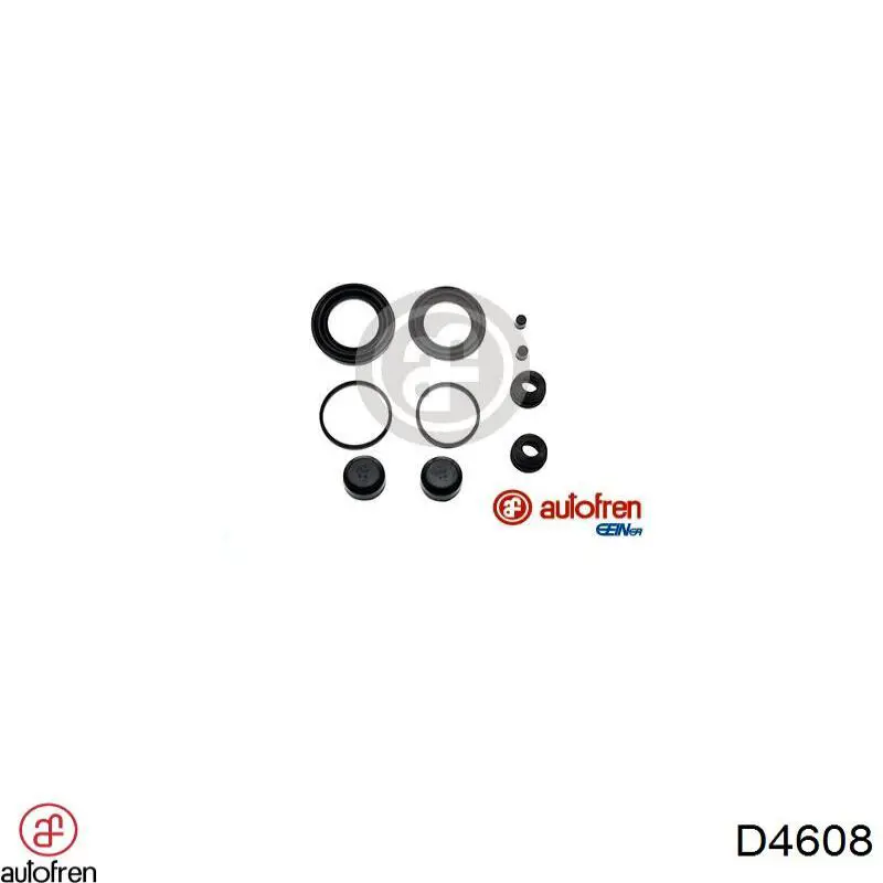 Zestaw naprawczy zacisku hamulcowego przedniego Autofren D4608 cena, od 9,73 USD