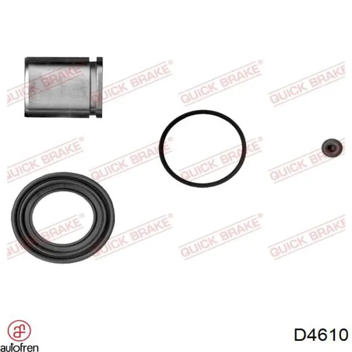 Zestaw naprawczy zacisku hamulcowego tylnego Autofren D4610 cena, od 7,72 USD