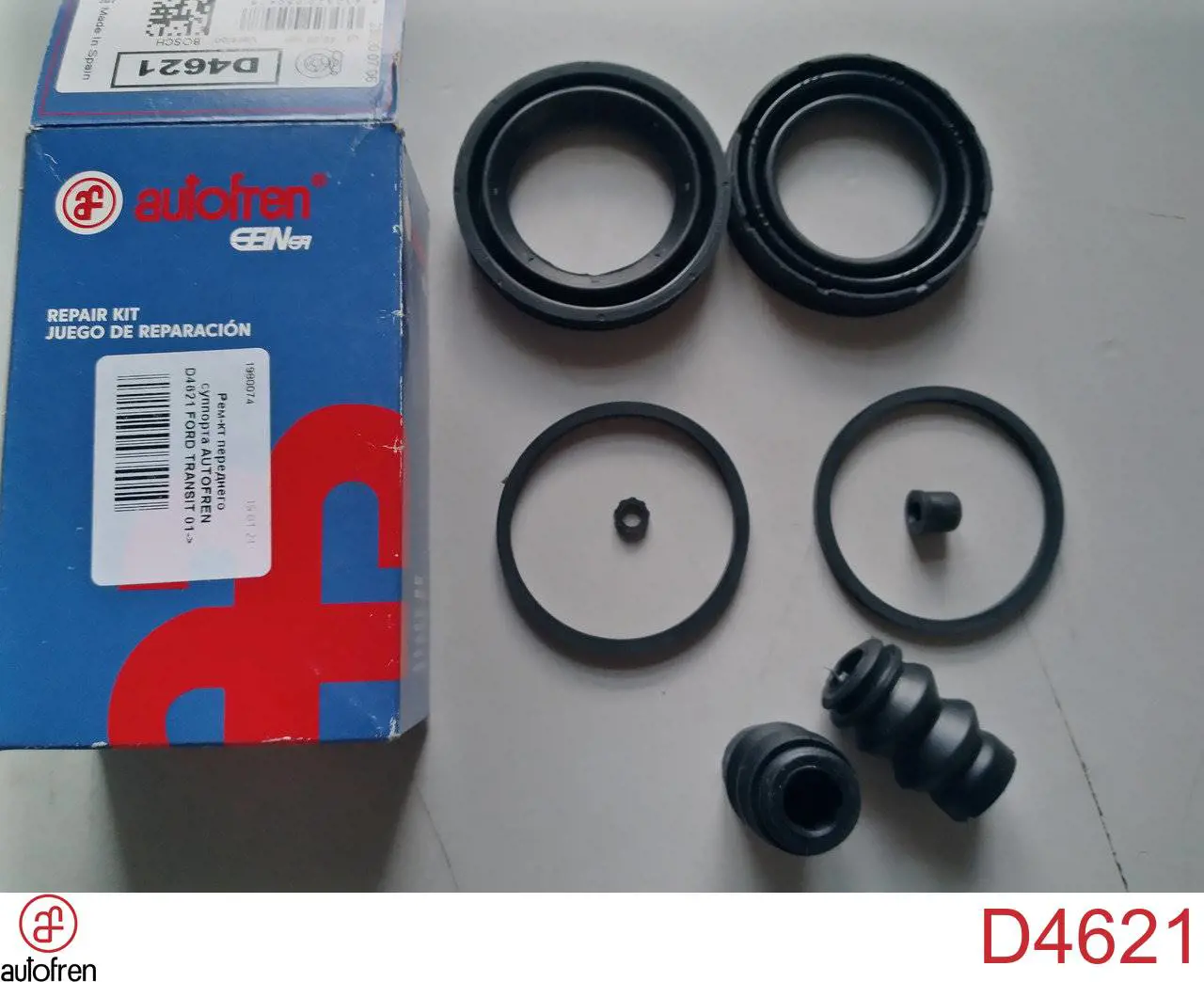 Do koszyka D4621 Autofren Zestaw naprawczy zacisku hamulcowego przedniego