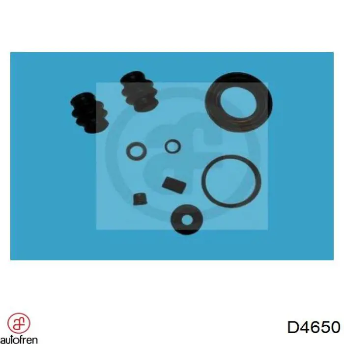 Zestaw naprawczy zacisku hamulcowego tylnego Autofren D4650 cena, od 8,72 USD