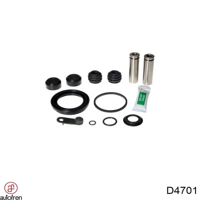 Zestaw naprawczy zacisku hamulcowego tylnego Autofren D4701 cena, od 8,44 USD