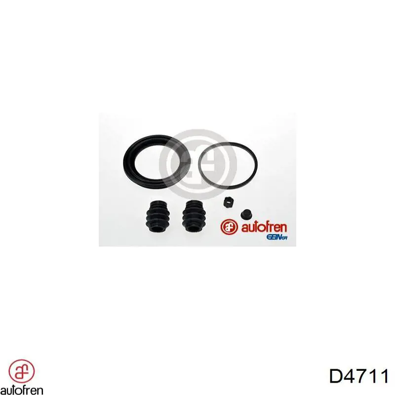 Zestaw naprawczy zacisku hamulcowego przedniego Autofren D4711 cena, od 6,77 USD