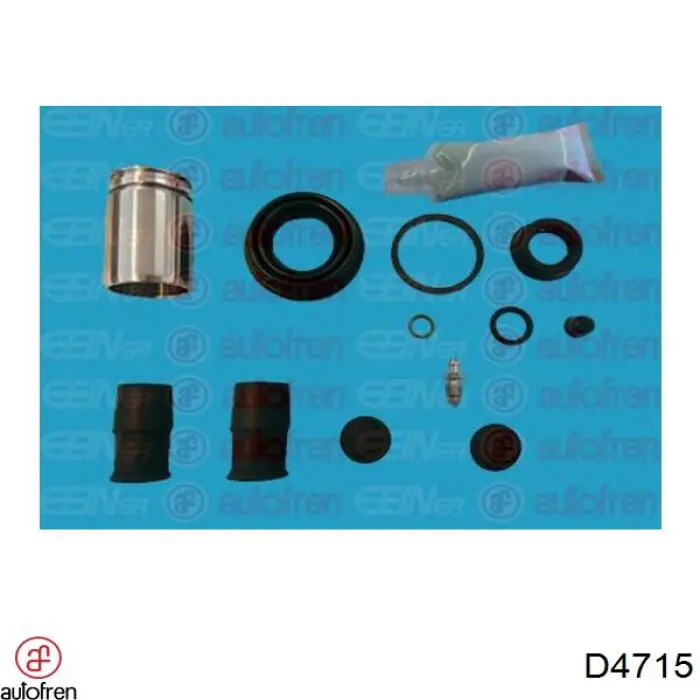 Zestaw naprawczy zacisku hamulcowego tylnego Autofren D4715 cena, od 10,07 USD