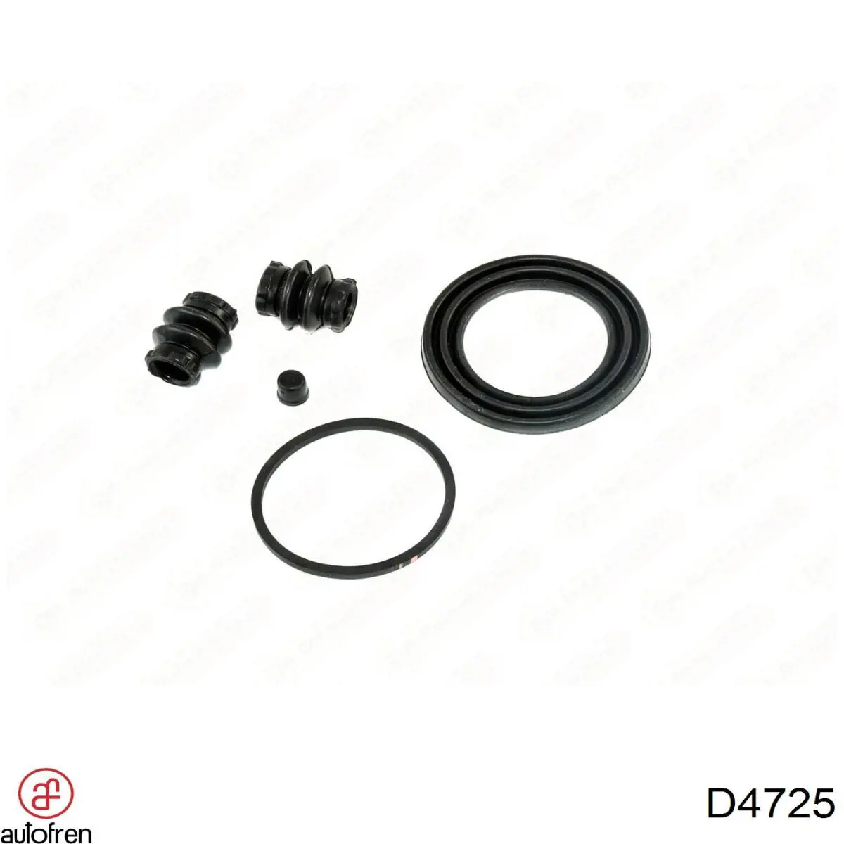 Zestaw naprawczy zacisku hamulcowego przedniego Autofren D4725 cena, od 6,70 USD