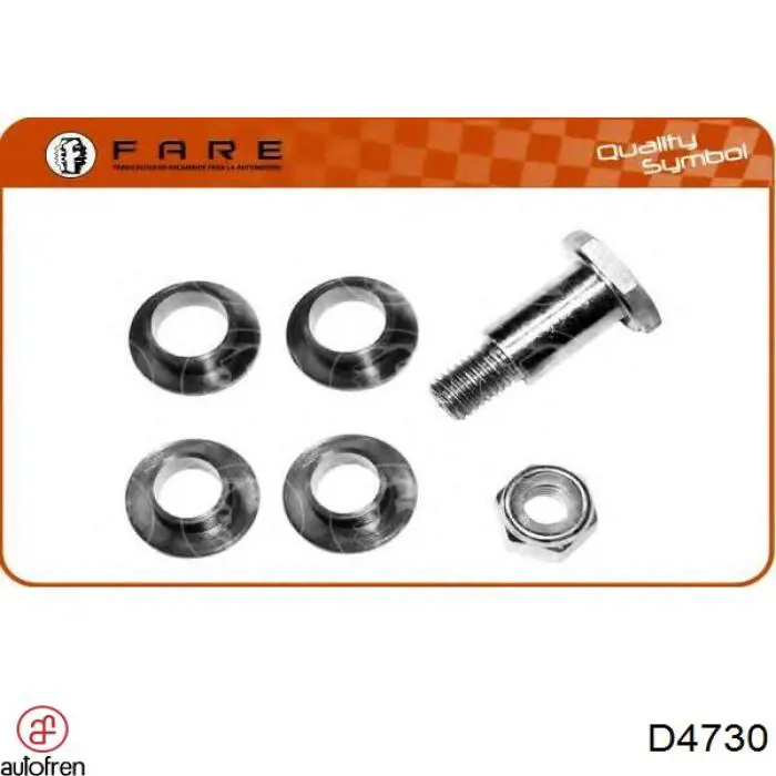 Zestaw naprawczy zacisku hamulcowego tylnego Autofren D4730 cena, od 8,73 USD