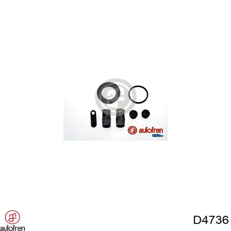 Zestaw naprawczy zacisku hamulcowego tylnego Autofren D4736 cena, od 6,72 USD