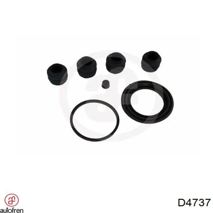 Zestaw naprawczy zacisku hamulcowego przedniego Autofren D4737 cena, od 6,98 USD