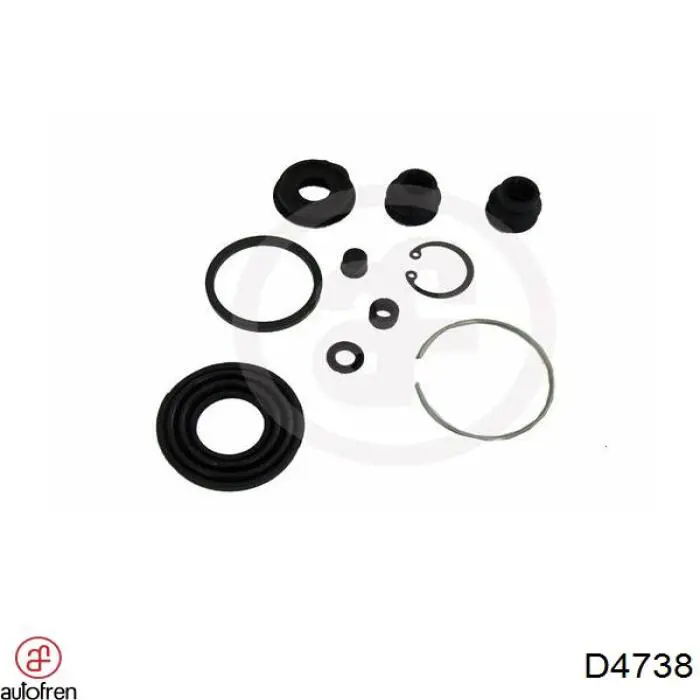 Zestaw naprawczy zacisku hamulcowego tylnego Autofren D4738 cena, od 11,89 USD