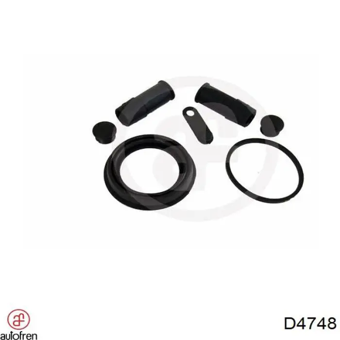 Zestaw naprawczy zacisku hamulcowego przedniego Autofren D4748 cena, od 10,27 USD