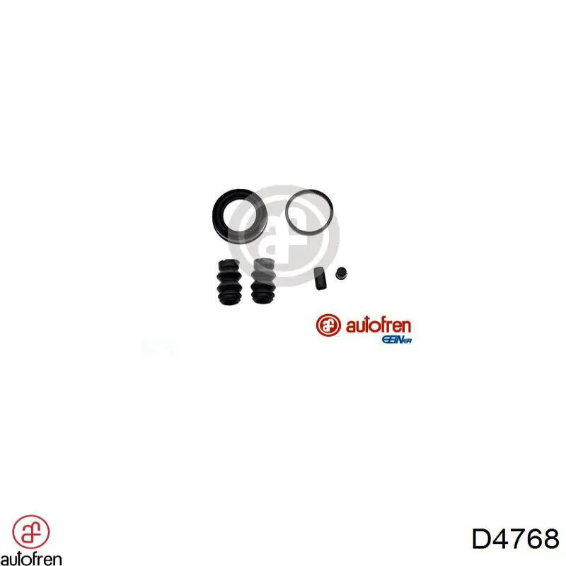 Zestaw naprawczy zacisku hamulcowego przedniego Autofren D4768 cena, od 6,28 USD
