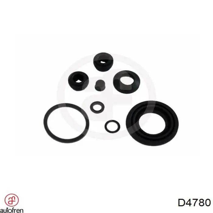 Zestaw naprawczy zacisku hamulcowego tylnego Autofren D4780 cena, od 7,82 USD