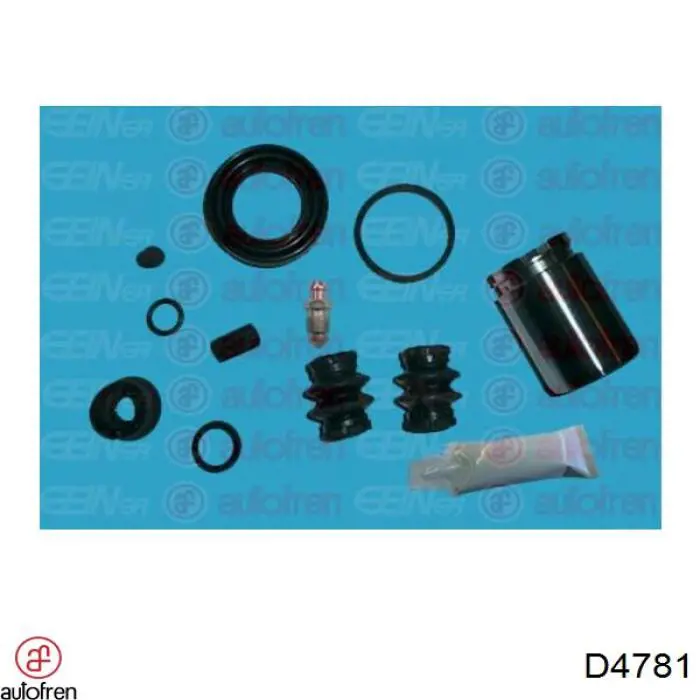 Zestaw naprawczy zacisku hamulcowego tylnego Autofren D4781 cena, od 12,91 USD