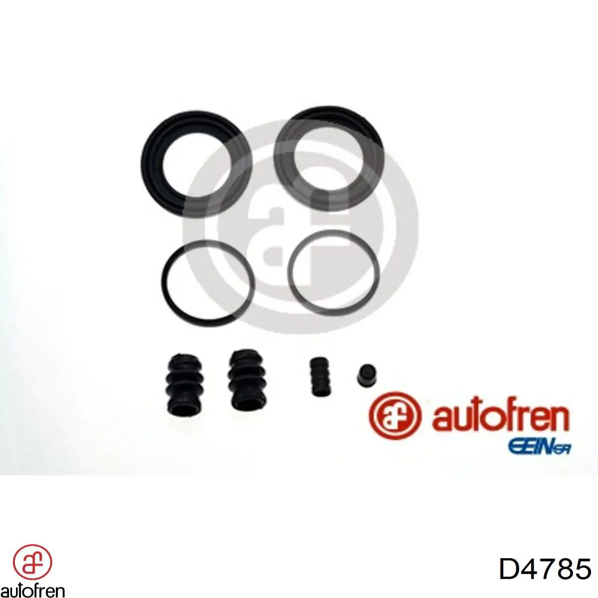 Zestaw naprawczy zacisku hamulcowego przedniego Autofren D4785 cena, od 6,72 USD