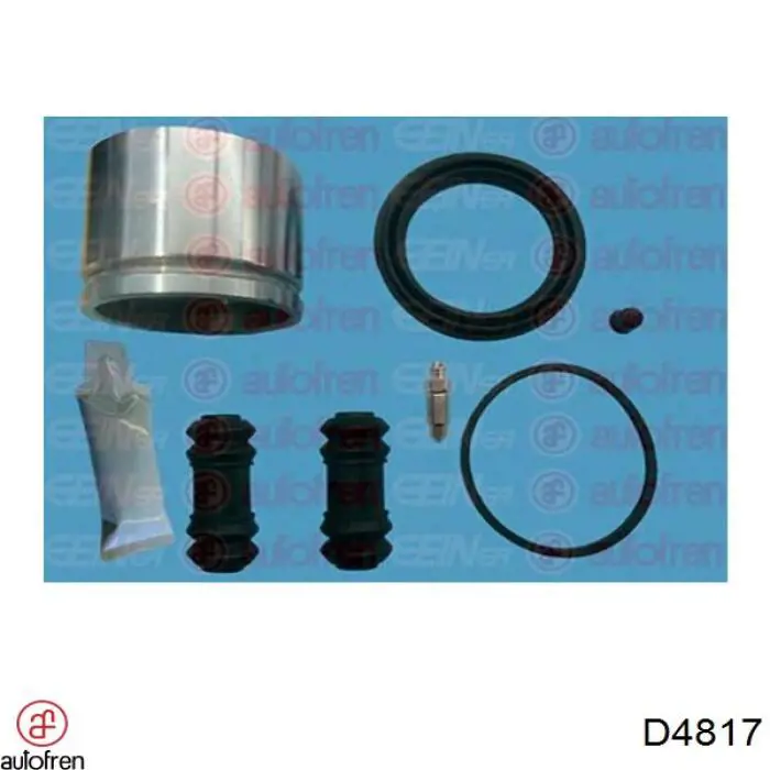 Zestaw naprawczy zacisku hamulcowego przedniego Autofren D4817 cena, od 5,93 USD