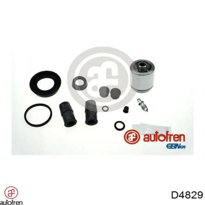 Zestaw naprawczy zacisku hamulcowego przedniego Autofren D4829 cena, od 9,78 USD
