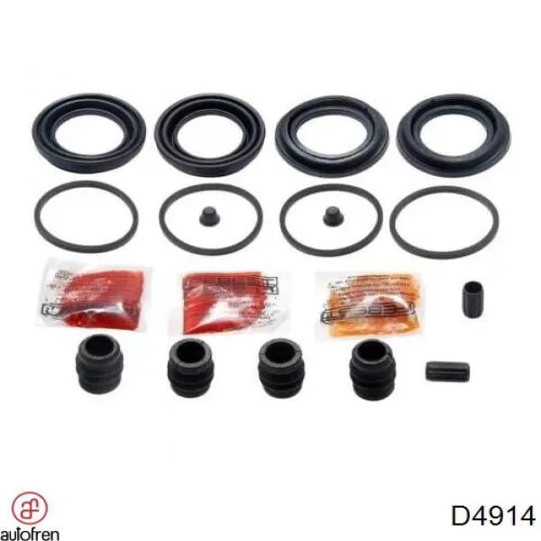 Zestaw naprawczy zacisku hamulcowego tylnego Autofren D4914 cena, od 6,13 USD
