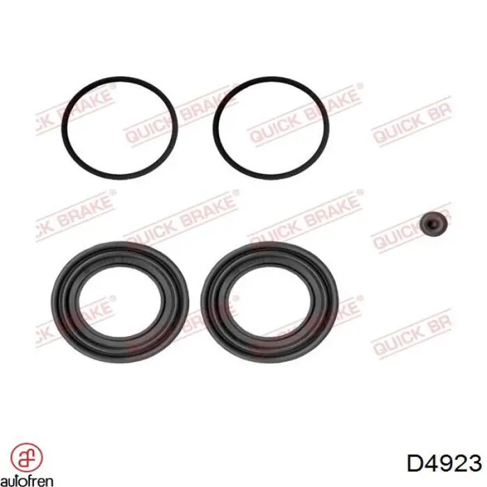 Zestaw naprawczy zacisku hamulcowego przedniego Autofren D4923 cena, od 9,36 USD