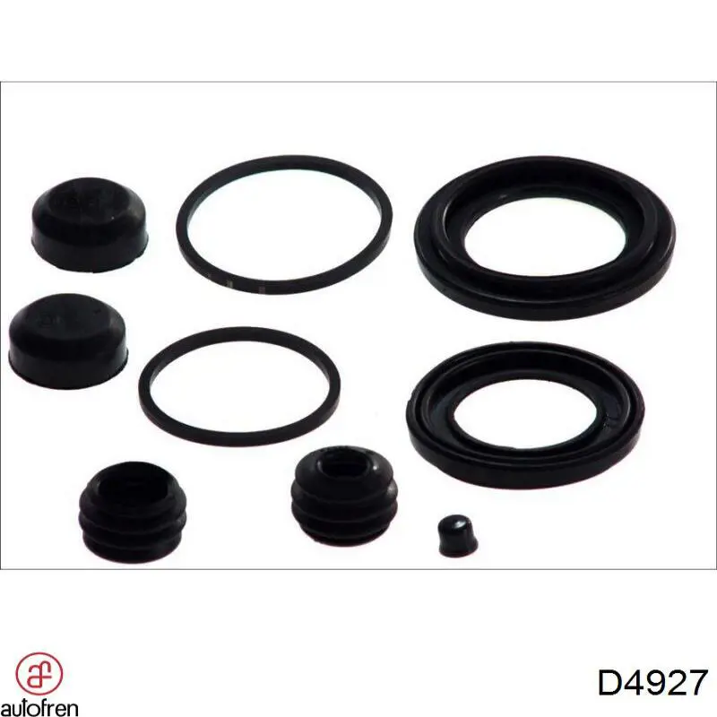 Zestaw naprawczy zacisku hamulcowego przedniego Autofren D4927 cena, od 11,05 USD